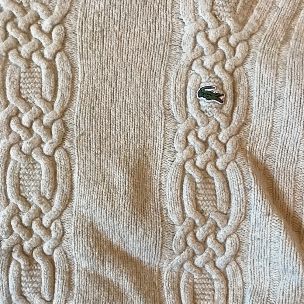 Vintage Lacoste Knit Sweater - Picture 2 of 2